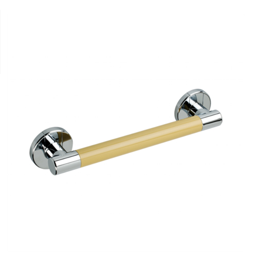 Prestigio Chrome/Sand Grab Bar - 38.5cm